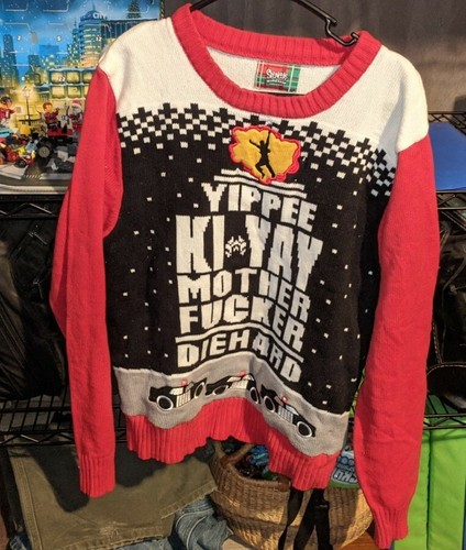 Die hard movie ugly christmas - ugly,