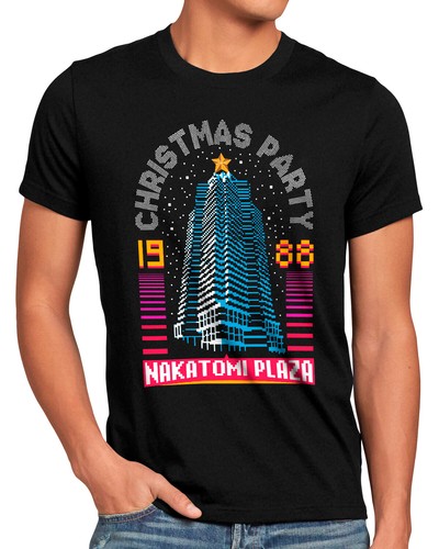 Nakatomi party mens shirt - mens, t-shirt