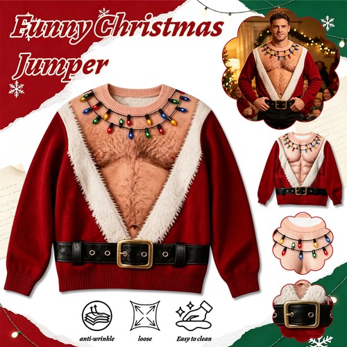 Funny christmas jumper novelty - jumper,