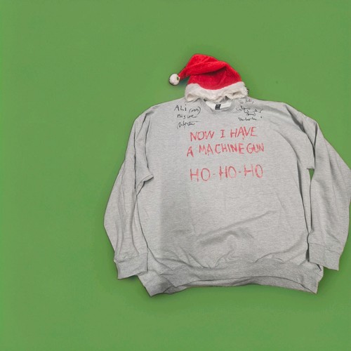 Now have a machine - ho, ho