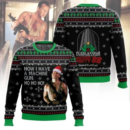Machine gun die hard - ho, ho