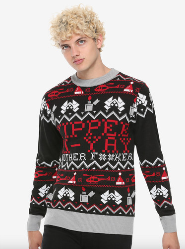 Die hard fair isle yippie - fair, "yippie"